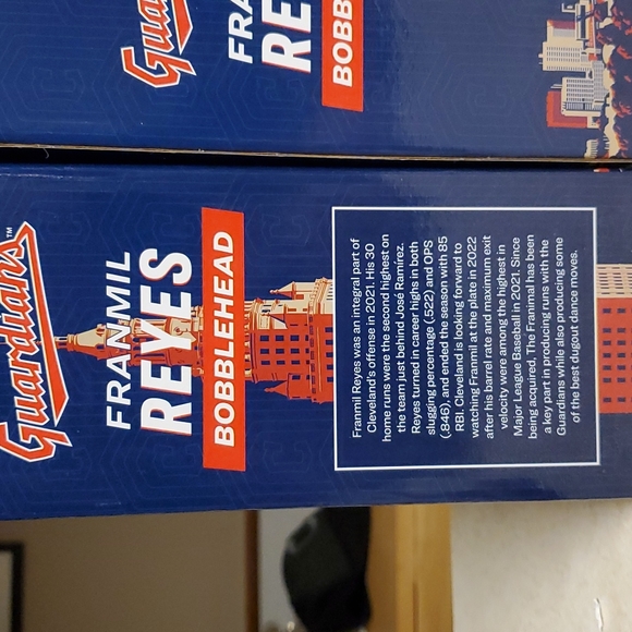 Cleveland Guardians Franmil Reyes bobblehead - Picture 3 of 4